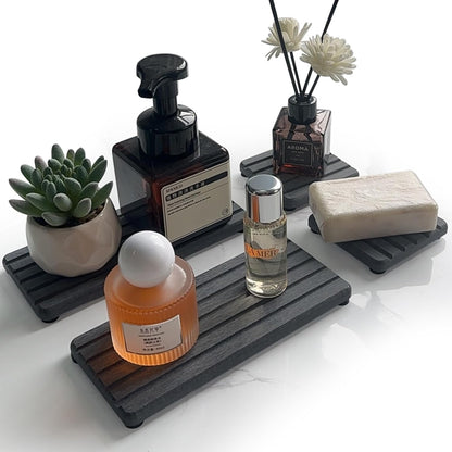 NiuYichee Diatomite Coasters - Set of 4 Water Absorbent Kitchen & Bathroom Trays | Modern Home Decor