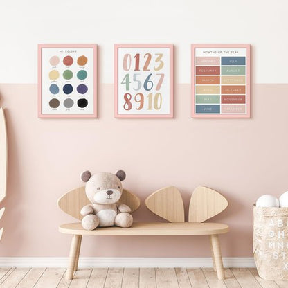 upsimples 11x14 Picture Frame, Display Pictures 8x10 with Mat or 11 x 14 Without, Wall Hanging Photo Frames, Pink, 1 Pack