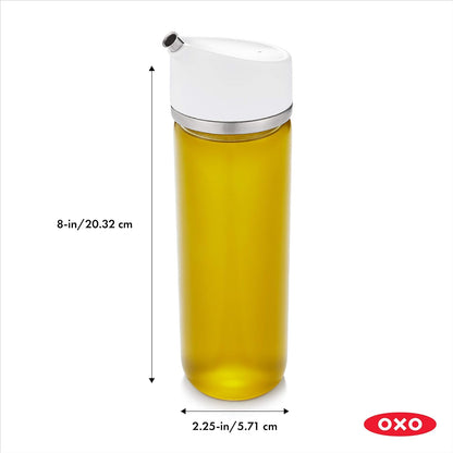 OXO Good Grips 12 Oz Precision Pour Glass Oil Dispenser - Effortless Control for Cooking