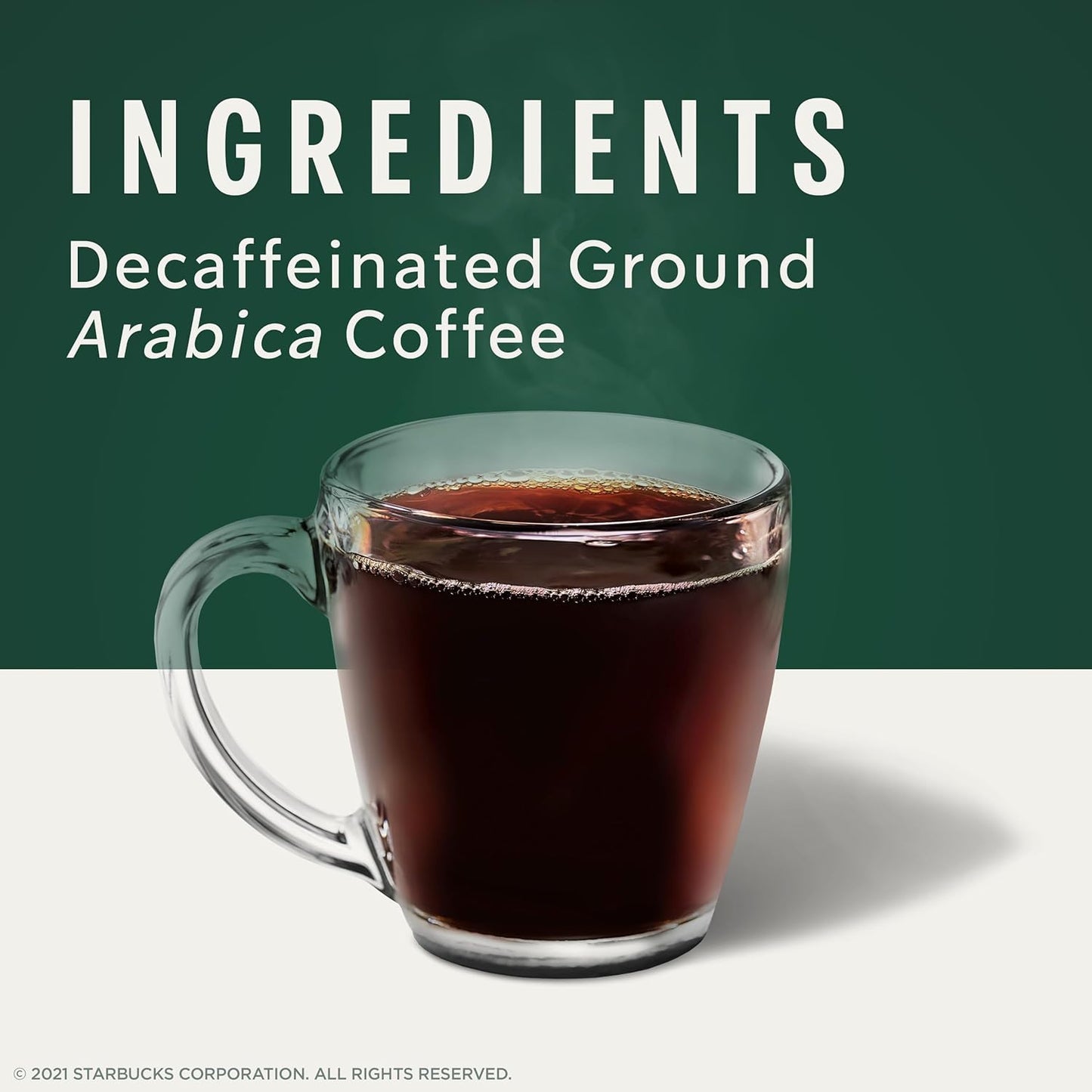 Starbucks Ground Coffee - Decaf Pike Place Roast, Medium Roast, 100% Arabica | 3 Bags (12 oz Each)