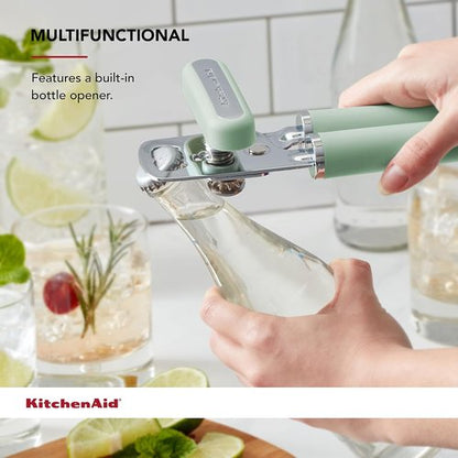 KitchenAid Multifunction Can Opener - 8.36-Inch Bottle Opener in Pistachio Color