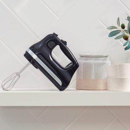 KitchenAid Hand Mixer - 5-Speed Ultra Power | Onyx Black, Perfect for Baking and Cooking