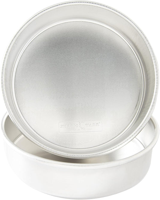 Nordic Ware Round Cake Pan Set - 9-Inch Non-Stick Bakeware | Perfect for Baking Delicious Cakes