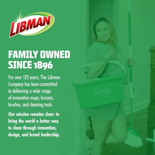 Libman Tornado Spin Mop System | Mop and Bucket with Wringer Set | Mops for Floor Cleaning | 1 Mop Head Included
