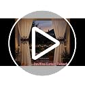 Halloween Spider Web Curtain Tiebacks - Black Gothic Drapes Decor, 2 Pack