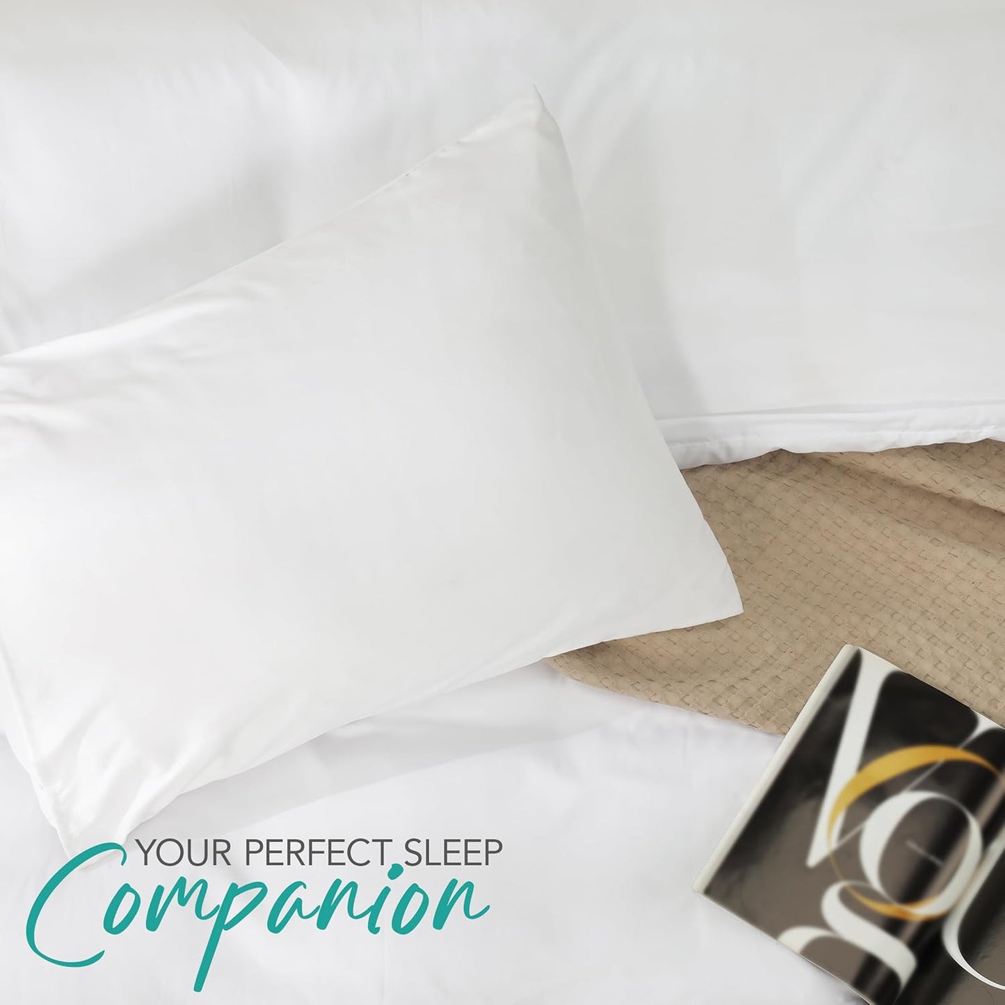 Utopia Bedding Duvet Cover Set - Soft Brushed Microfiber | 3-Piece Queen Set with Zipper Closure (White)