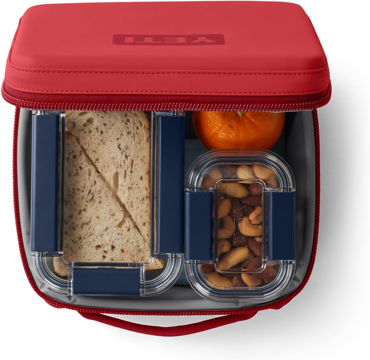 YETI Daytrip 3L Insulated Soft Cooler - Perfect for Lunches | Vibrant Rescue Red Color