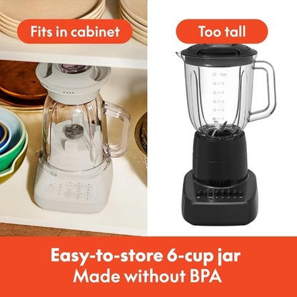 Bella 10-Speed Blender | Versatile Juicer & Smoothie Maker | 48oz Dishwasher Safe Pitcher & Lid