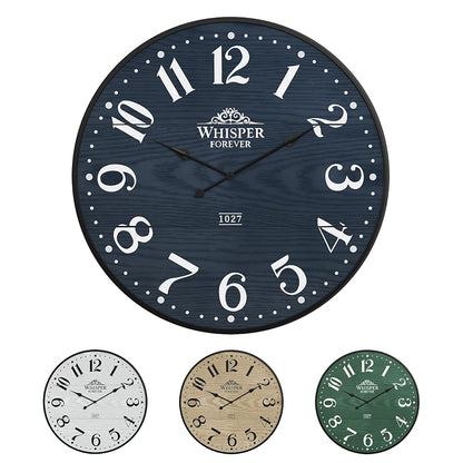 3More 24-Inch Silent Battery-Operated Wall Clock - Blue (Variation of THIS listing)