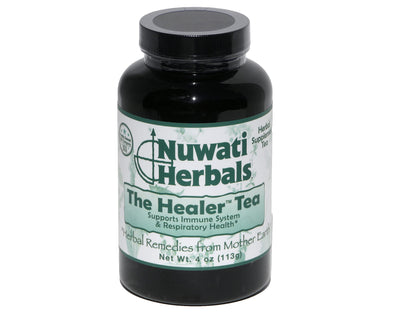 Nuwati Herbals - The Healer Tea – Supports Immune System and Respiratory Health – Herbal Tea for Women and Men, Loose Leaf Tea, 4 ounces