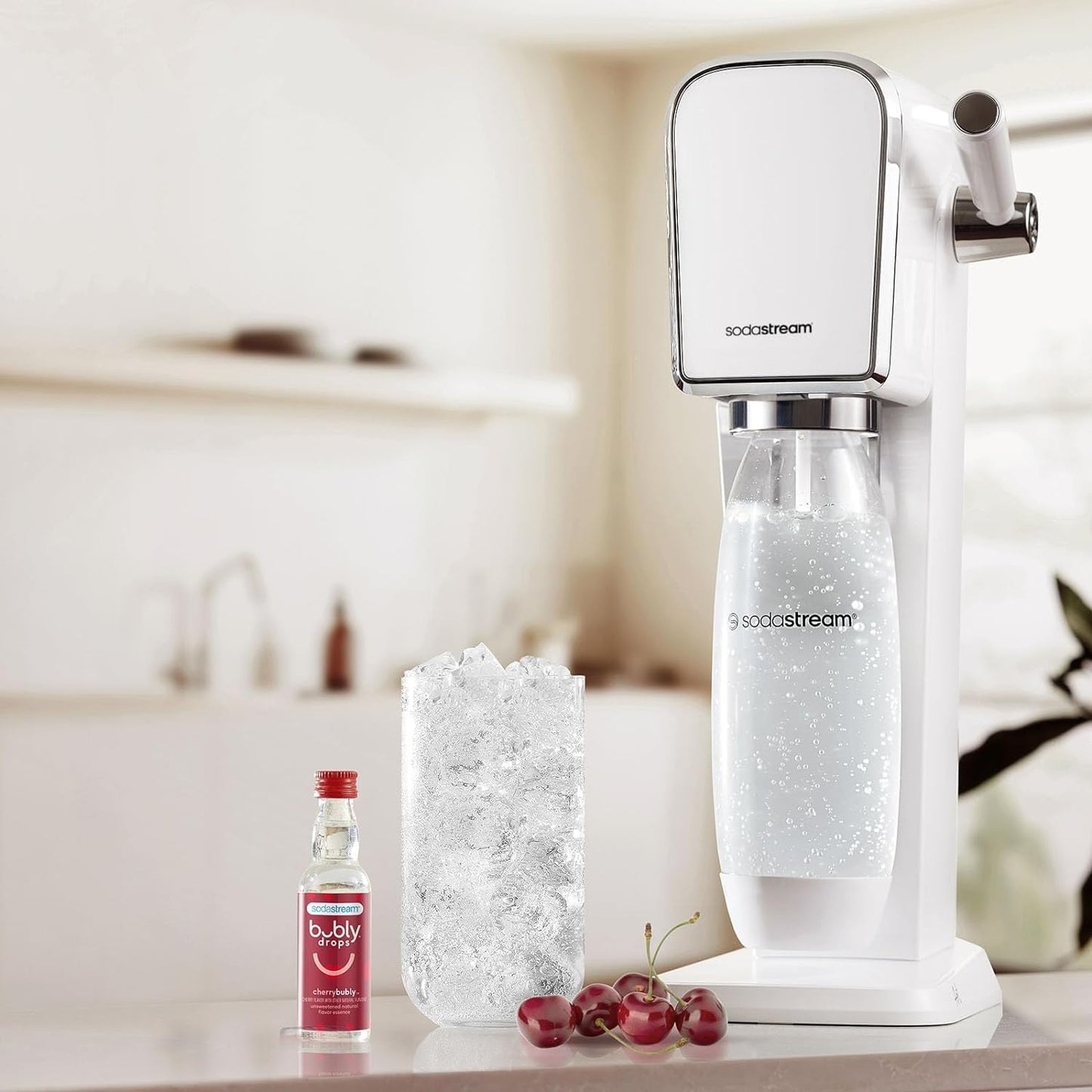 SodaStream Quick Connect CQC 60L CO2 Stock-Up Bundle - Includes Bubly 3-Pack for Refreshing Drinks