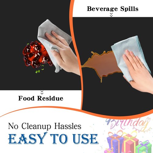 Black 84-Inch Round Disposable Plastic Tablecloths - 12 Pack for Parties & Events
