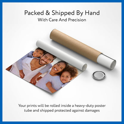 Skiennix Custom Poster Print - Personalized 11x17 Photo Prints | Upload Your Own Images