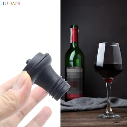 Wine Saver Vacuum Stoppers Pack of 6 Rubber Wine Stoppers, for Wine Saver Vacuum Pump Preserver, Bottle Rubber Corks to Preserve Wine Flavor Best Wine Air Vacuum Stoppers To Keep Wine Fresh