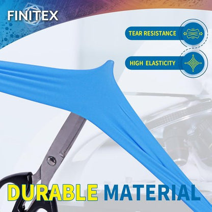 FINITEX Disposable Blue Nitrile Gloves - 6mil Heavy Duty, Latex-Free, 100PCS for Food Safety
