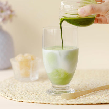 Asayu Japan Matcha Powder - Ceremonial Grade Green Tea, 30g Can from Shizuoka, Japan