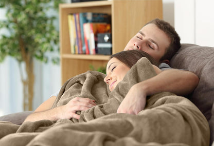 Utopia Bedding Fleece Blanket - Luxury Soft Microfiber Twin Size Camel (60x80 Inch) - Anti-Static 300GSM