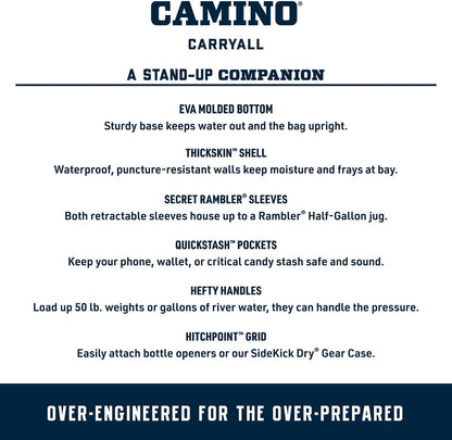 YETI Camino 20 Carryall - Versatile Utility Bag with Internal Dividers for Easy Organization