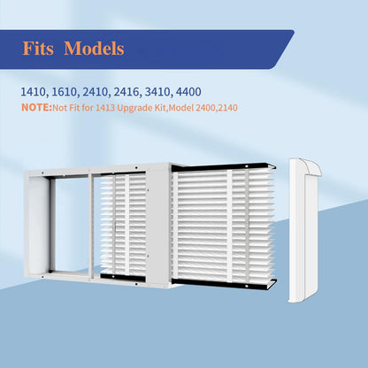 AprilAire 410 Replacement Filter - MERV 11 HVAC Air Purifier Filter | 16"x28"x4" Size, 2 Pack