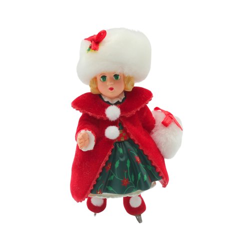 Hallmark 1 X 2000 Keepsake Ornament Christmas Holly Madame Alexander