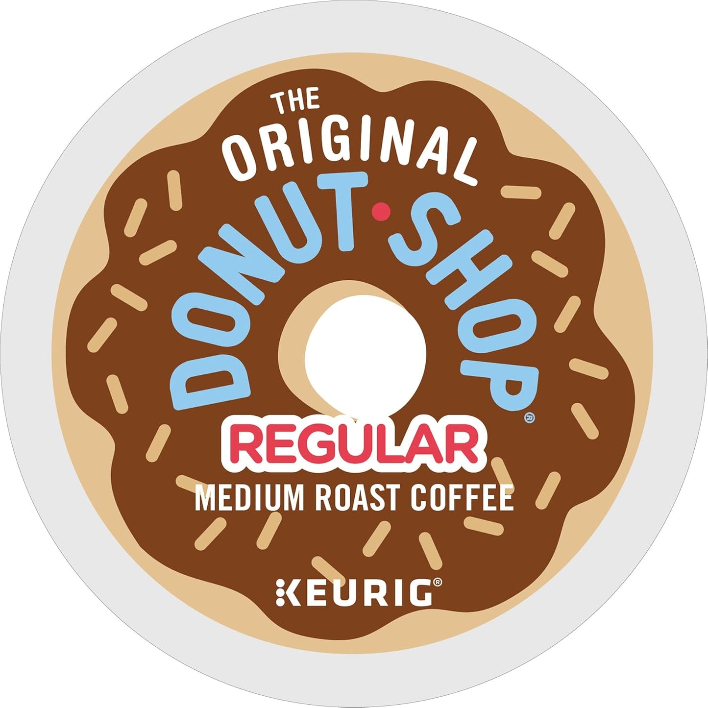 Original Donut Shop K-Cup Pods - Medium Roast Coffee, 60 Count (6 Packs of 10)
