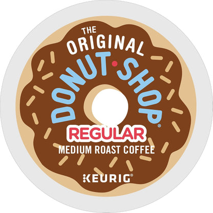 Original Donut Shop K-Cup Pods - Medium Roast Coffee, 72 Count | Single-Serve Convenience