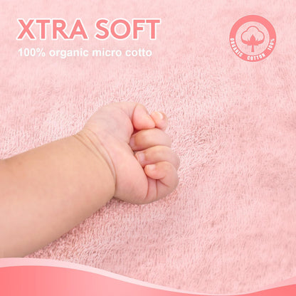 TBEZY Baby Hooded Towel - Ultra Soft Thick Cotton Bath Towel with Unique Bunny Design for Newborns