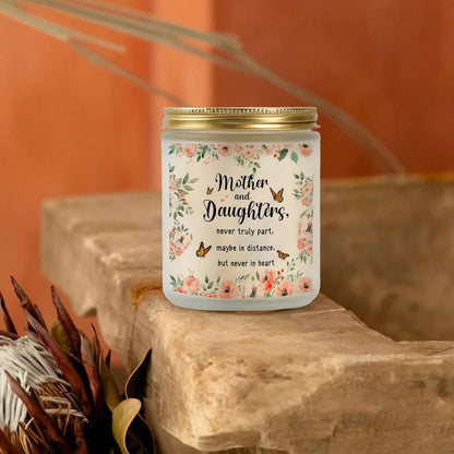 Regine Switzerland | Mom Gifts Candle - Heartfelt "Never Truly Apart" Design | Perfect for Daughters