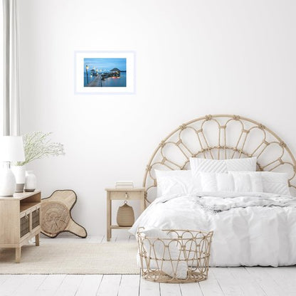 JCJMY 16.5x23.4 A2 Picture Frame White with 11.7x16.5 A3 Mat, Display Photo 11.7x16.5 with Mat or 16.5 x 23.4 Without Mat, Wall Hanging Large Frame with Plexiglass, White