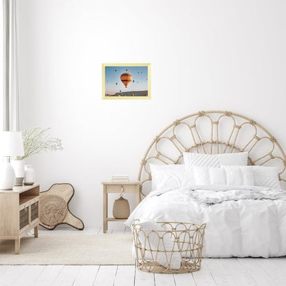 JCJMY 6x10 Picture Frame Gold for Wall Hanging or Tabletop, Wall Mounting Horizontally or Vertically, 6 x 10 Wall Gallery Poster Photo Frame with Shatter Resistant Plexiglass, Gold