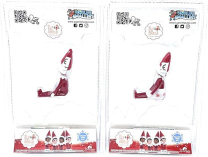 Elf on The Shelf Bundle Set of 2 - Boy and Girl Light Tone | 4 Inches Tall by World's Smallest