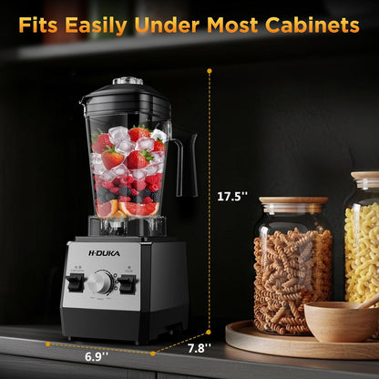 Skiennix Blender - 64 Oz Smoothie Maker with BPA-Free Container | Ice Crushing & Dishwasher Safe