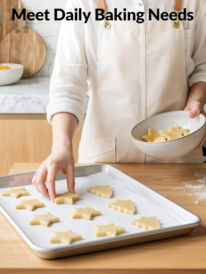 SMARTAKE Parchment Paper Baking Sheets - 200 Pcs Non-Stick Precut 16x24 Inches for Baking, Grilling & More