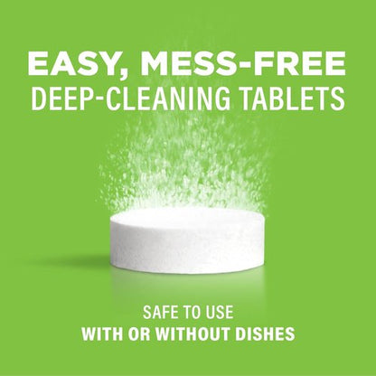 Affresh Dishwasher Cleaner - Eliminate Odors, Limescale & Grime | 12 Tablets for 1 Year Supply