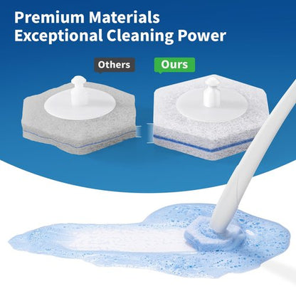 Compatible with Clorox Toilet Wand – Disposable Toilet Brush Head Refills (20 Count), Wand Not Included