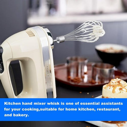 KitchenAid Hand Mixer Whisk Attachments - 2 Pack for KHM512BM, KHM2B, KHM3, KHM5 Models
