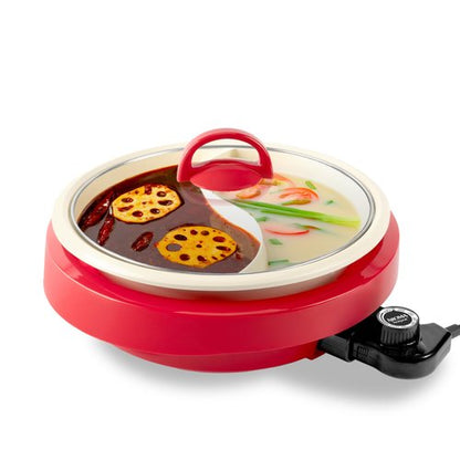 Aroma Housewares ASP-138RC Hot Pot, 2.5 Quarts, Red