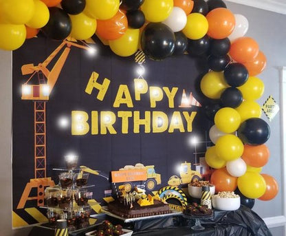 KADBANER Yellow Balloons - 50 Pcs 12 Inch Latex Balloons for Weddings, Birthdays & Baby Showers