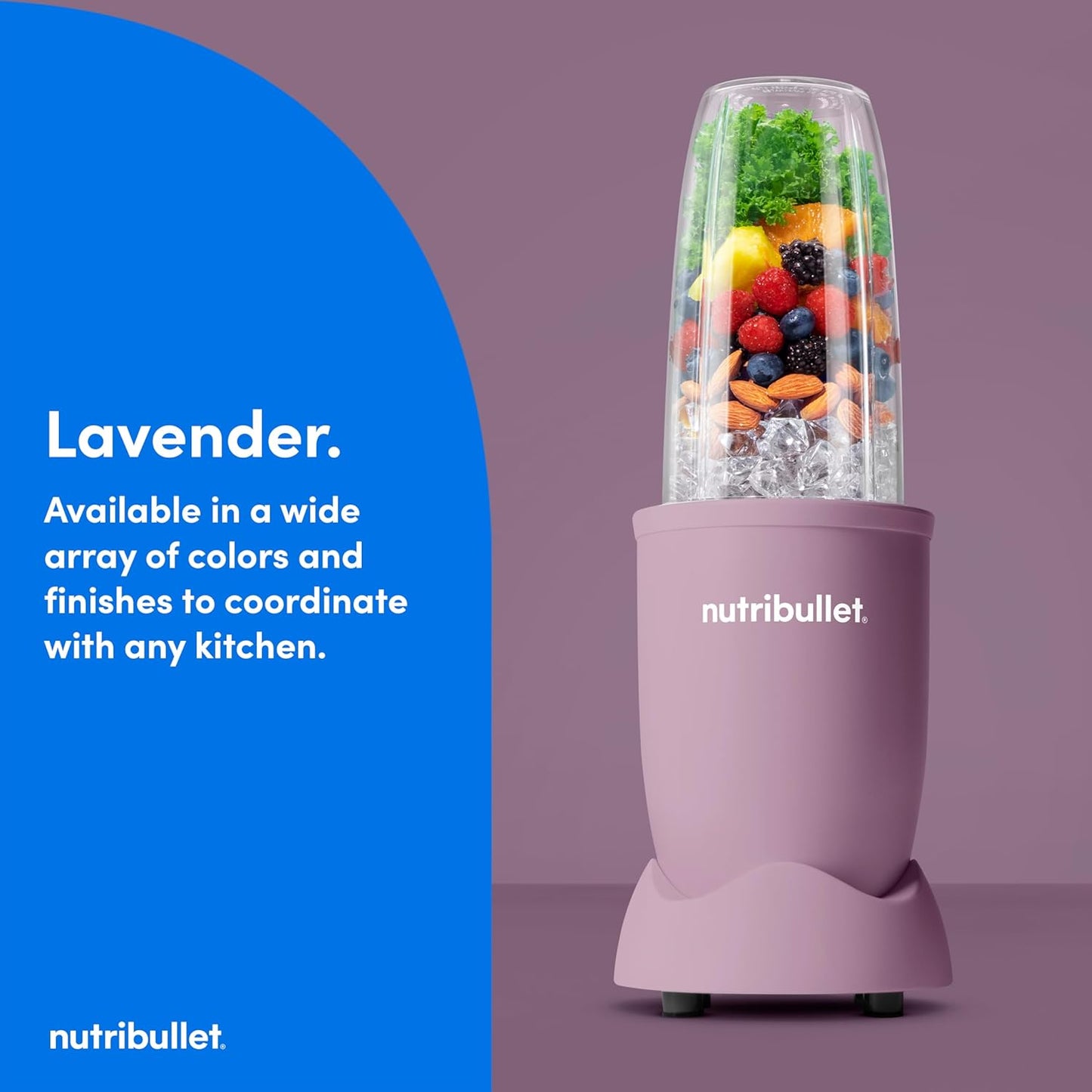 Nutribullet® Pro Nutrient Extractor - 900W Power for Smoothies | Matte Lavender Finish