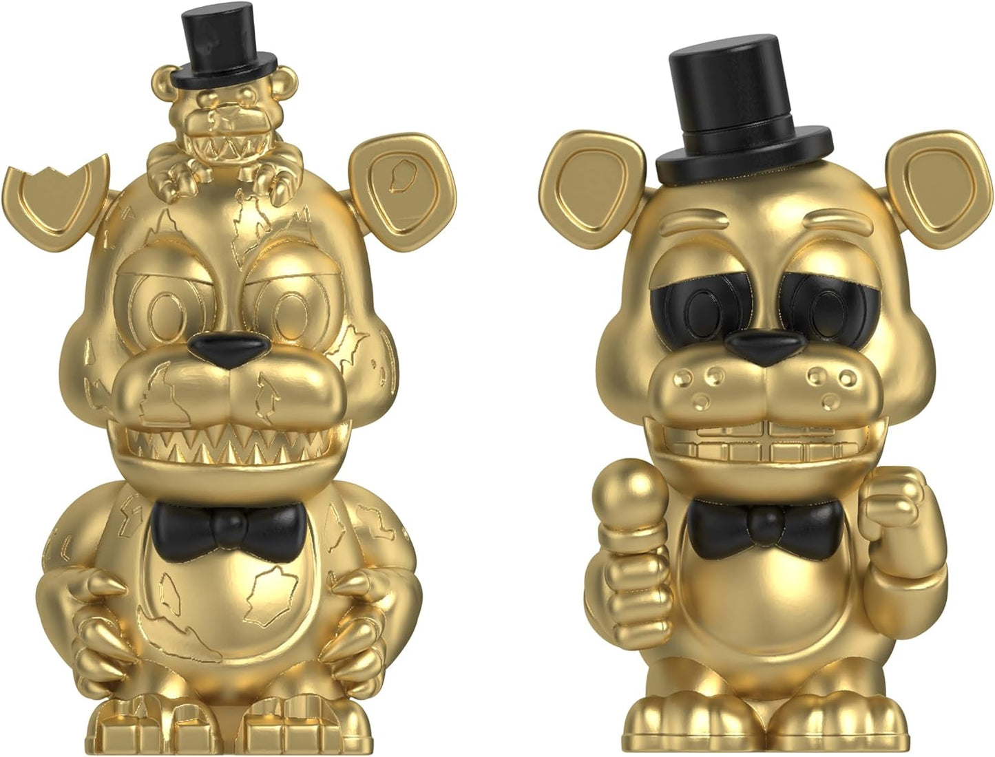 PhatMojo Five Nights at Freddy's Freddy Fazbear Animatronic Bundle - 11 Items with Blinking Eyes, Lights & Sounds