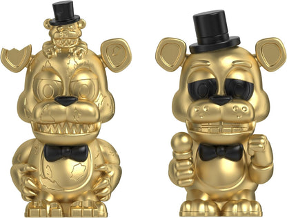 PhatMojo Five Nights at Freddy's Freddy Fazbear Animatronic Bundle - 11 Items with Blinking Eyes, Lights & Sounds