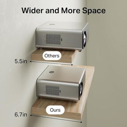 BAYKA Rustic Wood Floating Shelves - Set of 3, 16 Inch, 22 lbs Capacity | Ideal for Home Storage & Decor