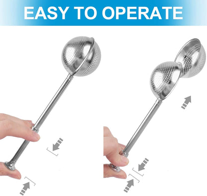 Skiennix Bakers Dusting Wand - Stainless Steel Flour Duster for Sugar & Spices | 2 Pcs Set