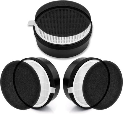LEVOIT LV-H132 Replacement Filter - 3-in-1 Air Purifier Filter Set | 3 Pack for Optimal Performance