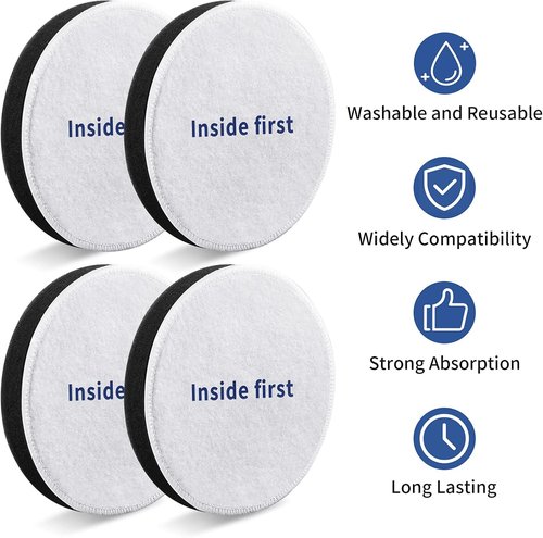 KEEPOW Vacuum Filters - Replacement for Eureka NEU182A, NEU182B, NEU280 & More | 4 Pack