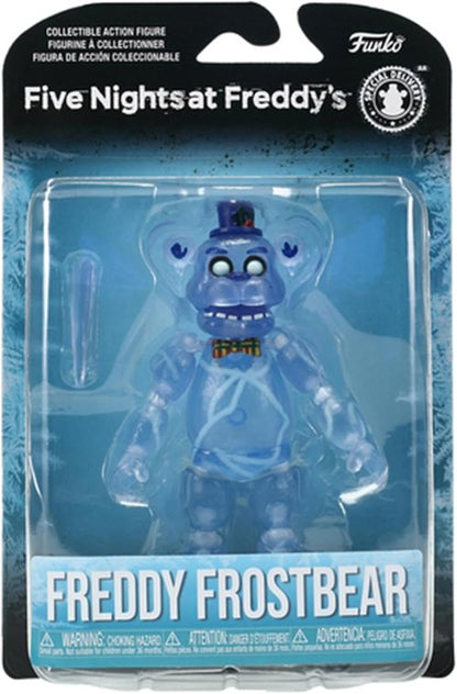 Five Nights at Freddy's - Articulated Freddy Frostbear Action Figure | 5-Inch Collectible Toy