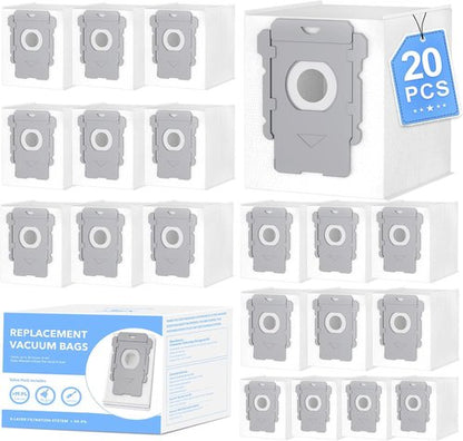 iRobot Vacuum Bags - 20 Pack for i7, i8, i3, j7, s9 Series | Automatic Dirt Disposal Bags