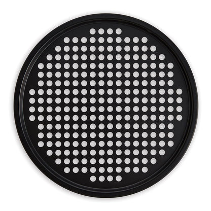 Fantes Perforated Crispy Pizza Pan, Non-Stick Carbon Steel, PFOA Free, 12-Inches, The Italian Market Original since 1906