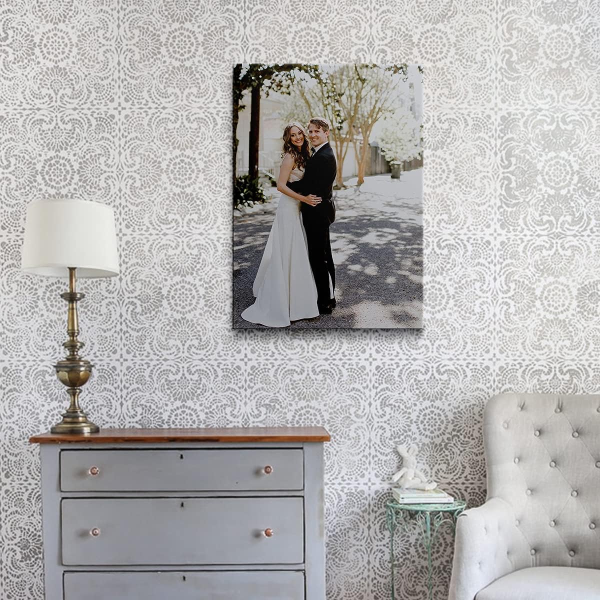 Skiennix Framed Canvas Prints - Personalized Photo Wall Art for Unique Home Décor