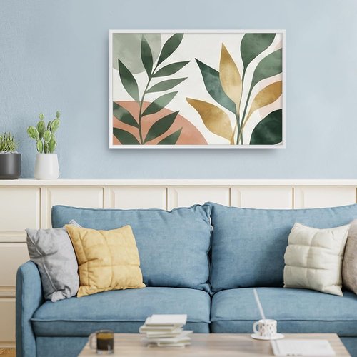 LaVie Home 20x30 Picture Frame - Classic White Wall Display with HD Plexiglas | Vertical & Horizontal Use
